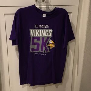 Vikings 5k t shirt